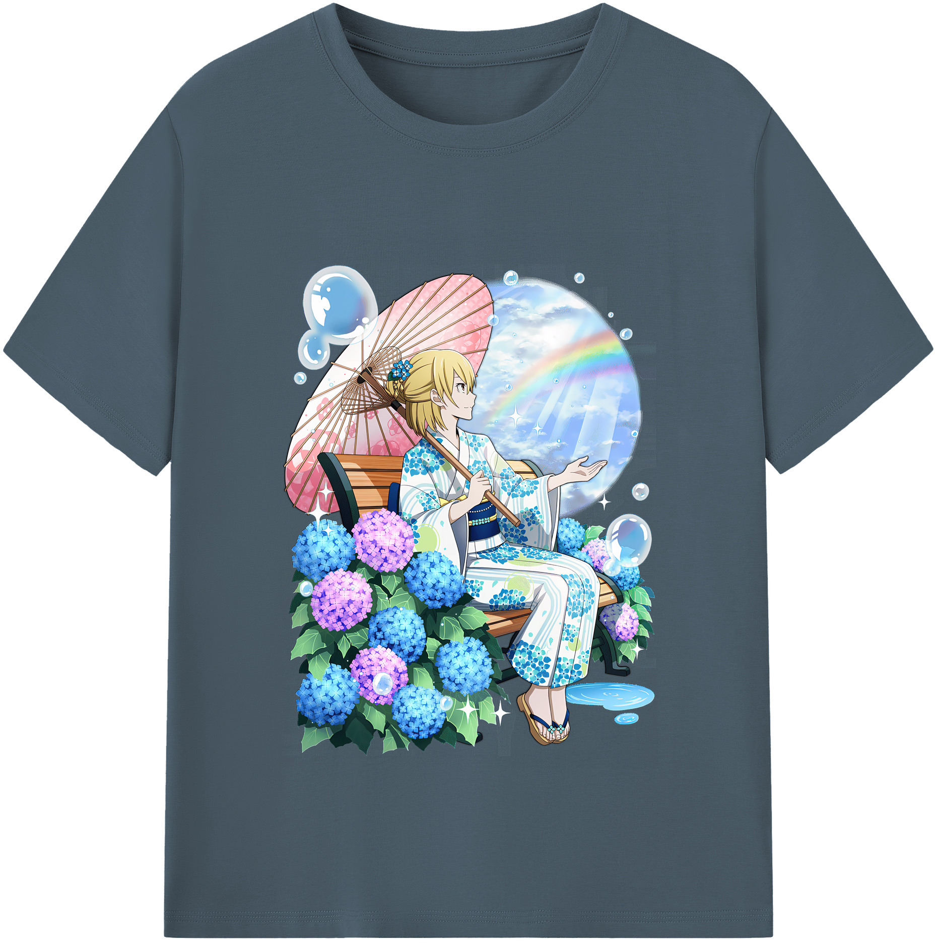 （画像用） 文豪ストレイドッグス Bungo Stray Dogs 綿100％半袖Tシャツ（フロントプリント）